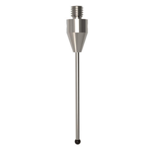 ITP Straight Styli - Type A - Diamond Coated Ball - M3 XXT Thread x 30mm Overall Length - THM3DC1505030