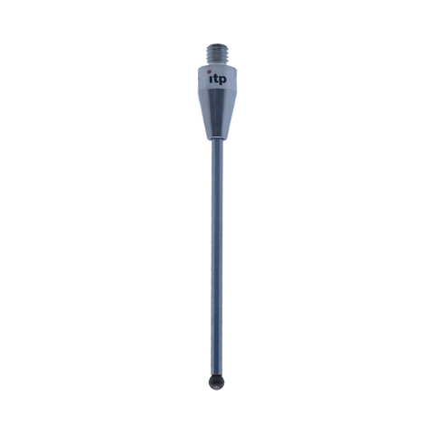 ITP Straight Styli - Type A - Diamond Coated Ball - M3 XXT Thread x 40mm Overall Length - THM3DC2005040