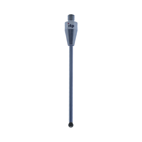 ITP Straight Styli - Type A - Diamond Coated Ball - M3 XXT Thread x 40mm Overall Length - THM3DC2005040