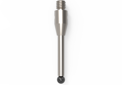 ITP Straight Styli - Type A - Silicon Nitride Ball - M3 Thread x 22.25mm Overall Length - THM3S2504022