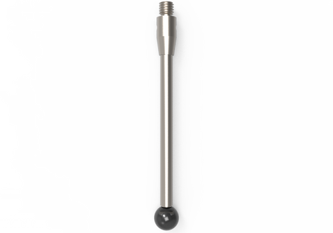 ITP Straight Styli - Type A - Silicon Nitride Ball - M3 Thread x 42.5mm Overall Length - THM3S5004042