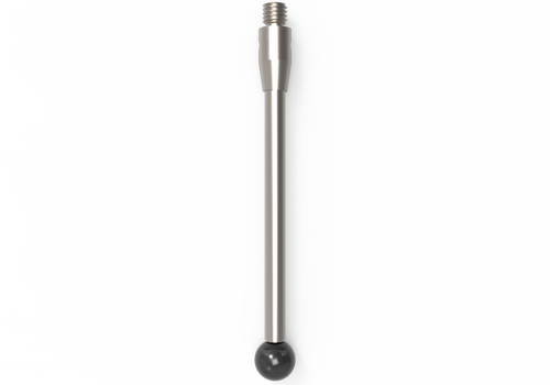 ITP Straight Styli - Type A - Silicon Nitride Ball - M3 Thread x 42.5mm Overall Length - THM3S5004042