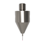 ITP Straight Styli - Type B - Ruby Ball - M5 Thread x 20.15mm Overall Length - THM500310020