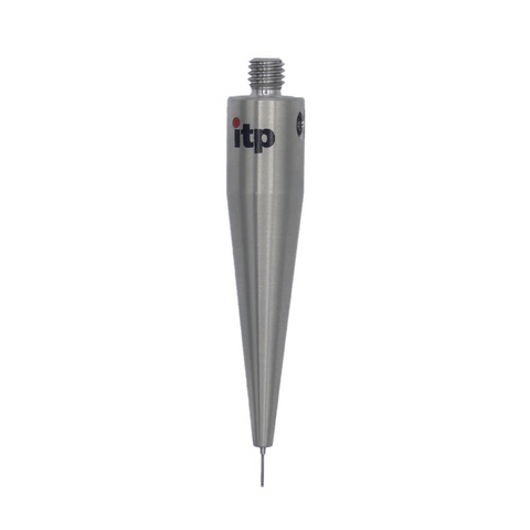 ITP Straight Styli - Type B - Ruby Ball - M5 Thread x 50.25mm Overall Length - THM500510050