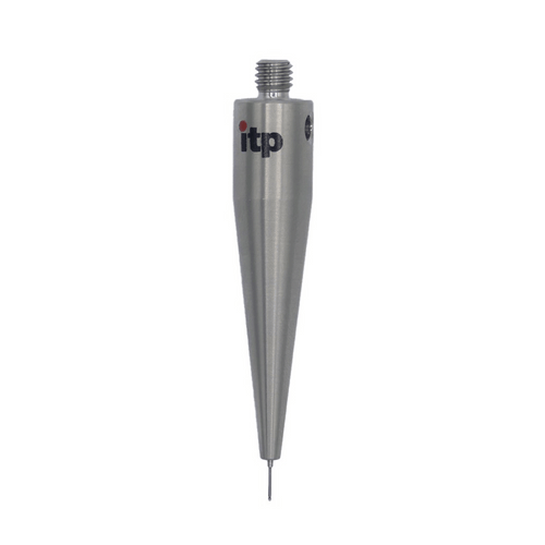ITP Straight Styli - Type B - Ruby Ball - M5 Thread x 50.25mm Overall Length - THM500510050