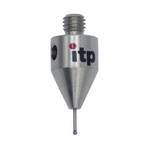 ITP Straight Styli - Type A - Ruby Ball - M5 Thread x 20.5mm Overall Length - THM501010020