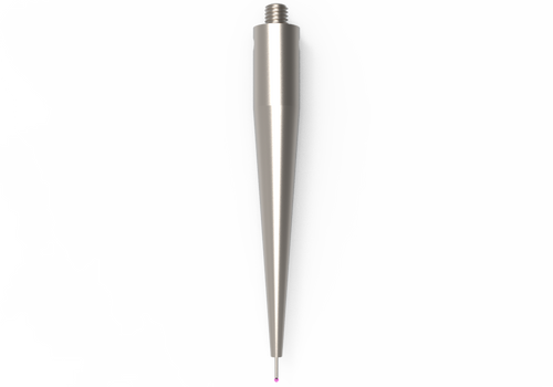 ITP Straight Styli - Type A - Ruby Ball - M5 Thread x 75.5mm Overall Length - THM501010075