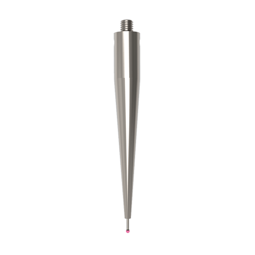 ITP Straight Styli - Type A - Ruby Ball - M5 Thread x 75.75mm Overall Length - THM501510075