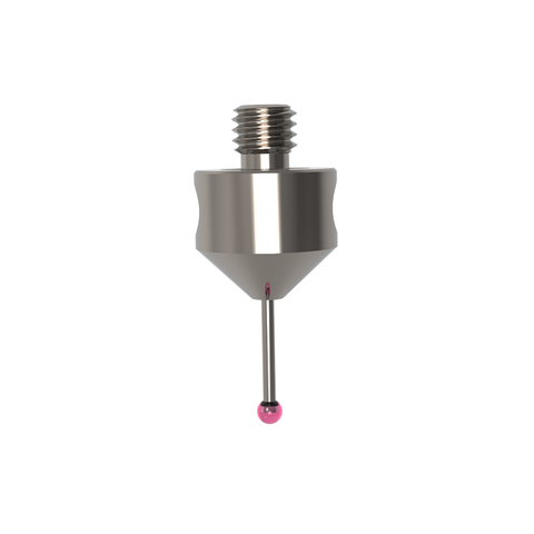ITP Straight Styli - Type A - Ruby Ball - M5 Thread x 20mm Overall Length - THM502011020
