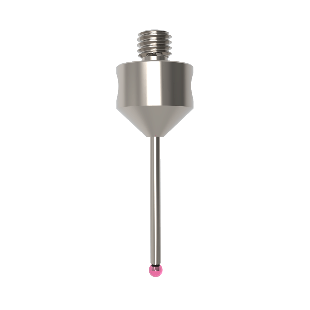ITP Straight Styli - Type A - Ruby Ball - M5 Thread x 30mm Overall Len ...