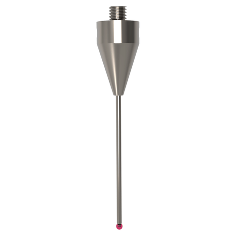 ITP Straight Styli - Type A - Ruby Ball - M5 Thread x 61mm Overall Length - THM502012060