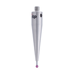 ITP Straight Styli - Type A - Ruby Ball - M5 Thread x 51.25mm Overall Length - THM502510051