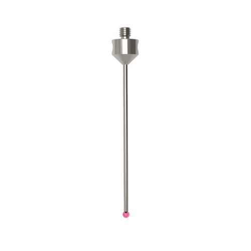 ITP Straight Styli - Type A - Ruby Ball - M5 Thread x 75mm Overall Length - THM503011075