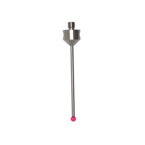 ITP Straight Styli - Type A - Ruby Ball - M5 Thread x 58mm Overall Length - THM503511058