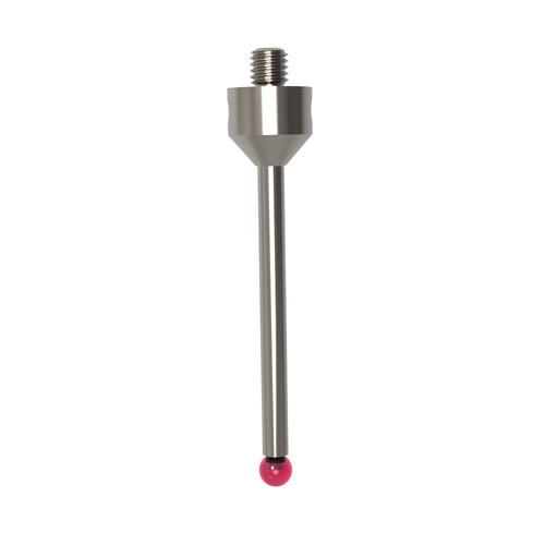 ITP Straight Styli - Type A - Ruby Ball - M5 Thread x 53mm Overall Length - THM504511053