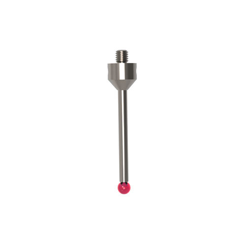 ITP Straight Styli - Type A - Ruby Ball - M5 Thread x 50mm Overall Length - THM505011050