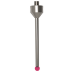 ITP Straight Styli - Type A - Ruby Ball - M5 Thread x 62.5mm Overall Length - THM505012060