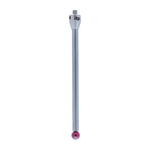 ITP Straight Styli - Type A - Ruby Ball - M5 Thread x 200mm Overall Length - THM508011200