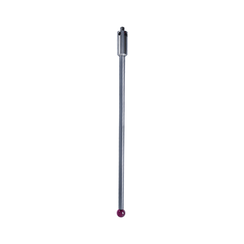 ITP Straight Styli - Type A - Ruby Ball - M5 Thread x 200mm Overall Length - THM510011200