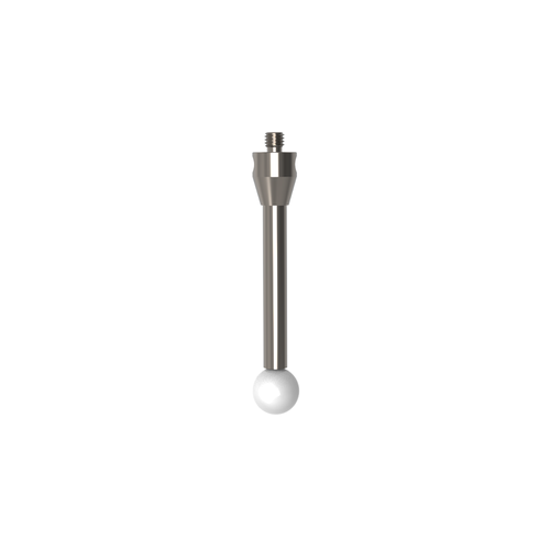 ITP Straight Styli - Type A - Ceramic Ball - M5 Thread x 65.5mm Overall Length - THM512011065