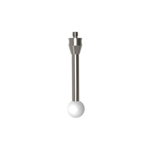 ITP Straight Styli - Type A - Ceramic Ball - M5 Thread x 65.5mm Overall Length - THM515011065