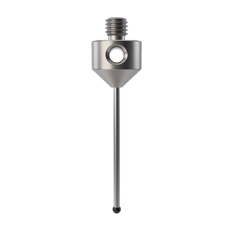 ITP Straight Styli - Type A - Diamond Coated Ball - M5 Thread x 40mm Overall Length - THM5DC2011040
