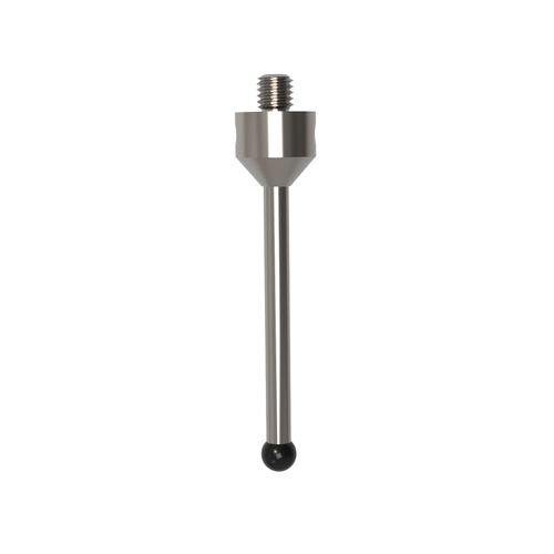 ITP Straight Styli - Type A - Diamond Coated Ball - M5 Thread x 50mm Overall Length - THM5DC5011050