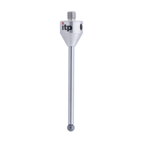 ITP Straight Styli - Type A - Silicon Nitride Ball - M5 Thread x 57mm Overall Length - THM5S4012055