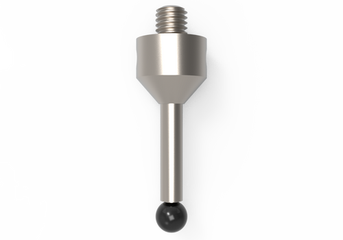 ITP Straight Styli - Type A - Silicon Nitride Ball - M5 Thread x 30mm Overall Length - THM5S5011030