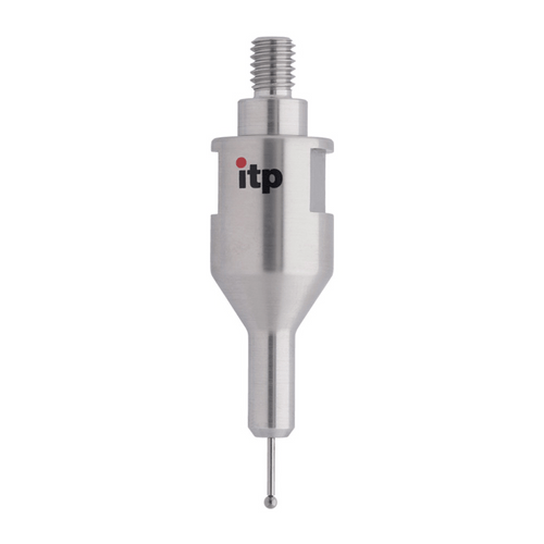 ITP Straight Styli - Type C - Carbide Ball - M6 Thread x 47mm Overall Length - THM6H1616047