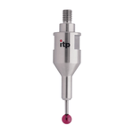 ITP Straight Styli - Type C - Ruby Ball - M6 Thread x 49mm Overall Length - THM6R0416049
