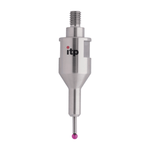 ITP Straight Styli - Type C - Ruby Ball - M6 Thread x 49mm Overall Length - THM6R3016049
