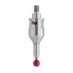 ITP Straight Styli - Type C - Ruby Ball - M6 Thread x 49mm Overall Length - THM6R6016049
