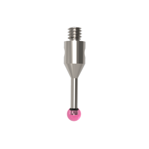 ITP Straight Styli - Type A - Ruby Ball - M2 Thread x 11mm Overall Length - TIM202003011