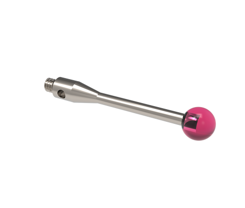 ITP Straight Styli - Type A - Ruby Ball - M2 Thread x 22mm Overall Length - TIM204003022