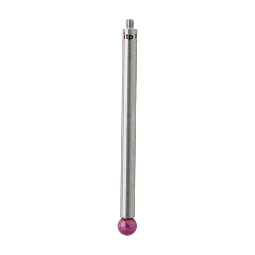 ITP Straight Styli - Type J - Ruby Ball - M2 Thread x 52mm Overall Length - TIM204003052