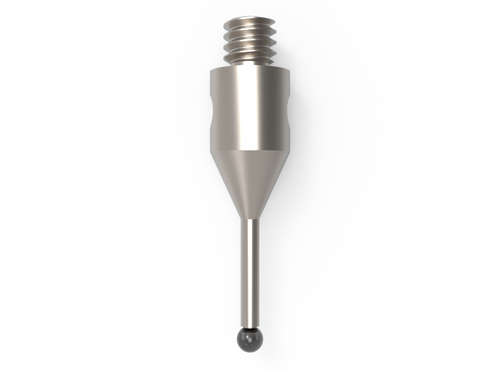 ITP Straight Styli - Type A - Silicon Nitride Ball - M2 Thread x 10.5mm Overall Length - TIM2S1003010