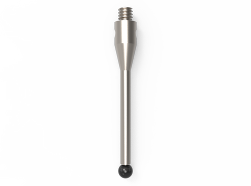 ITP Straight Styli - Type A - Silicon Nitride Ball - M2 Thread x 21mm Overall Length - TIM2S2003021