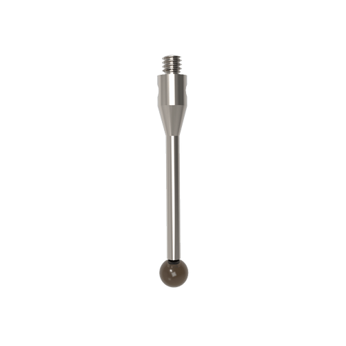 ITP Straight Styli - Type A - Silicon Nitride Ball - M2 Thread x 21.5mm Overall Length - TIM2S3003021