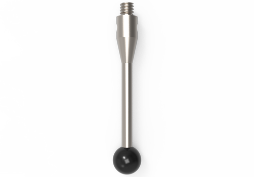 ITP Straight Styli - Type A - Silicon Nitride Ball - M2 Thread x 22mm Overall Length - TIM2S4003022