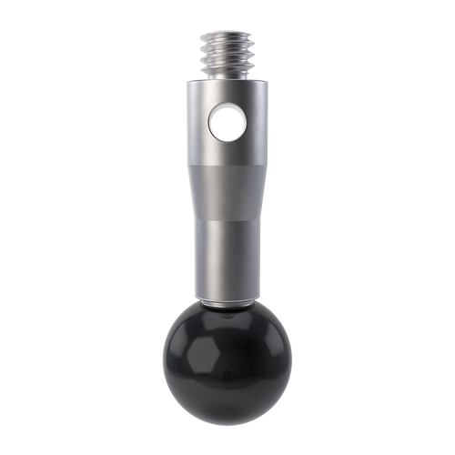 ITP Straight Styli - Type A - Silicon Nitride Ball - M2 Thread x 12.5mm Overall Length - TIM2S5003012