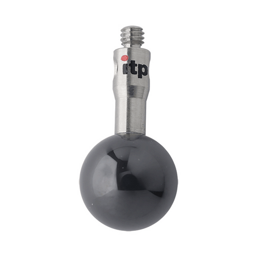 ITP Straight Styli - Type A - Silicon Nitride Ball - M2 Thread x 15mm Overall Length - TIM2S8003015