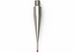 ITP Straight Styli - Type A - Ruby Ball - M3 Thread x 21.5mm Overall Length - TIM301004021
