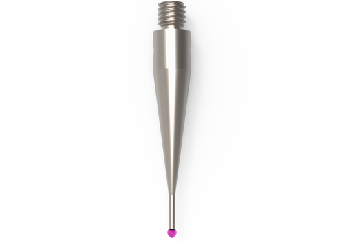 ITP Straight Styli - Type A - Ruby Ball - M3 Thread x 21.5mm Overall Length - TIM301004021