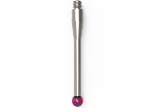 ITP Straight Styli - Type A - Ruby Ball - M3 Thread x 33mm Overall Length - TIM304004033