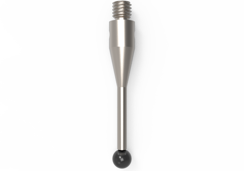 ITP Straight Styli - Type A - Silicon Nitride Ball - M3 Thread x 22.5mm Overall Length - TIM3S3004022
