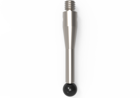 ITP Straight Styli - Type A - Silicon Nitride Ball - M3 Thread x 23mm Overall Length - TIM3S4004023
