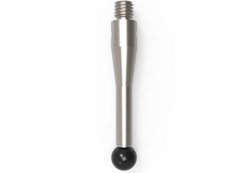 ITP Straight Styli - Type A - Silicon Nitride Ball - M3 Thread x 23mm Overall Length - TIM3S4004023