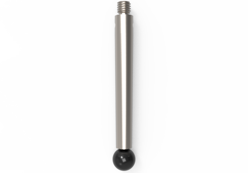 ITP Straight Styli - Type A - Silicon Nitride Ball - M3 Thread x 33.5mm Overall Length - TIM3S50R4033