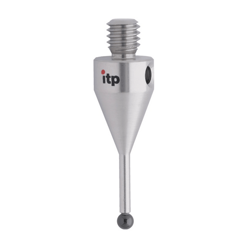 ITP Straight Styli - Type A - Silicon Nitride Ball - M4 Thread x 20mm Overall Length - TIM4S2007020